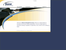 Tablet Screenshot of beacongroup.aero